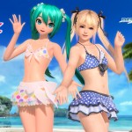 夏ダ☆水着ダ☆壁紙ダ☆「初音ミク」×「マリー・ローズ」コラボグラビア壁紙をプレゼント！