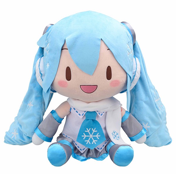 初音ミク 雪ミク SNOW MIKU どでかジャンボ ふわふわぬいぐるみ - おもちゃ