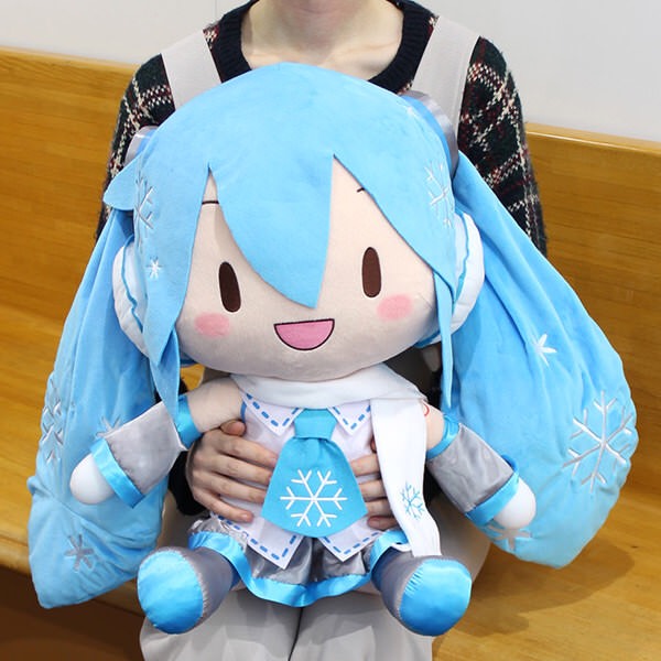 初音ミク 雪ミク どでかジャンボふわふわぬいぐるみ 2020 特大 BIG ...