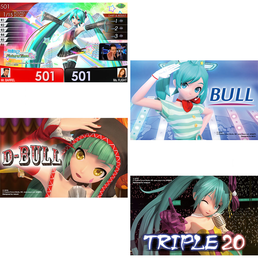 初音ミク Project DIVA Future Tone DX ダーツセット』が3月9日（金 