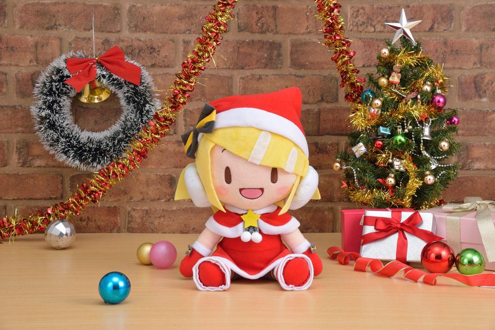 鏡音リン パーカー クリスマス ぬいぐるみ】初音ミク -Project DIVA- F